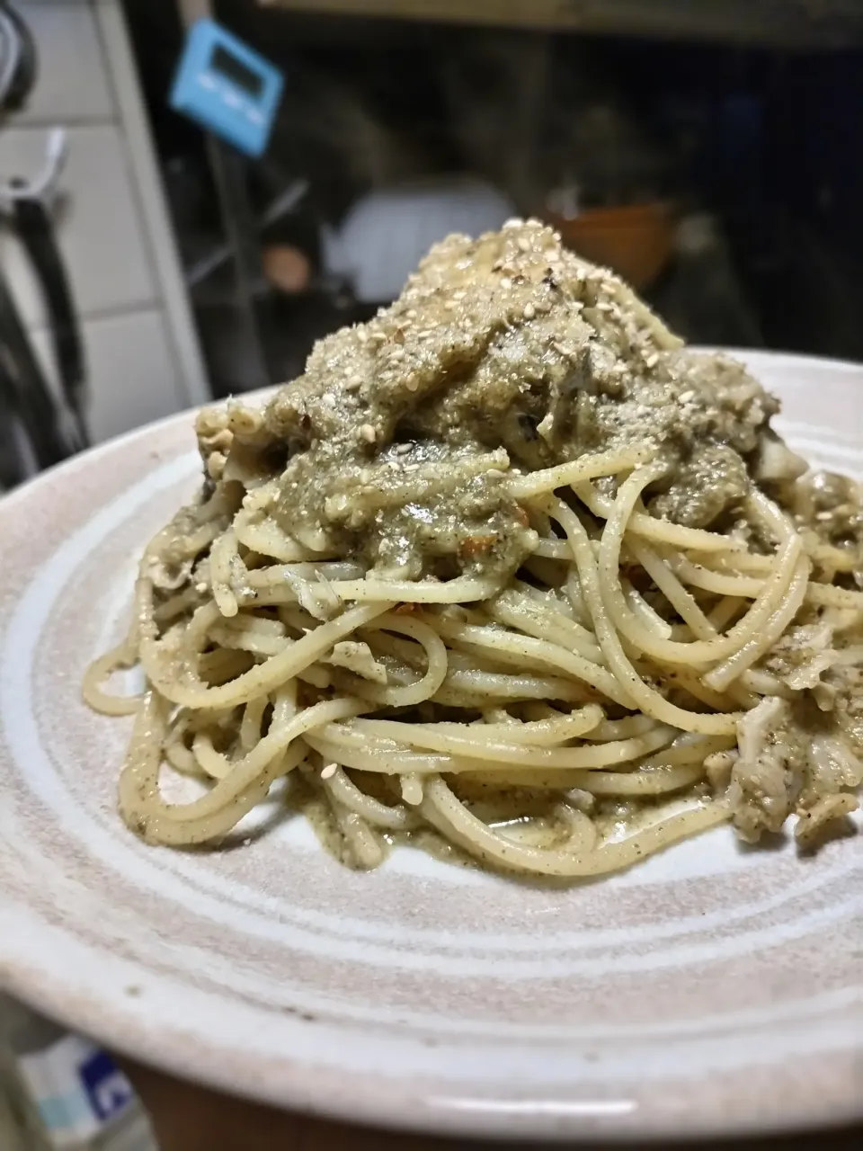 和出汁のパスタ（白ごま）|takuさん
