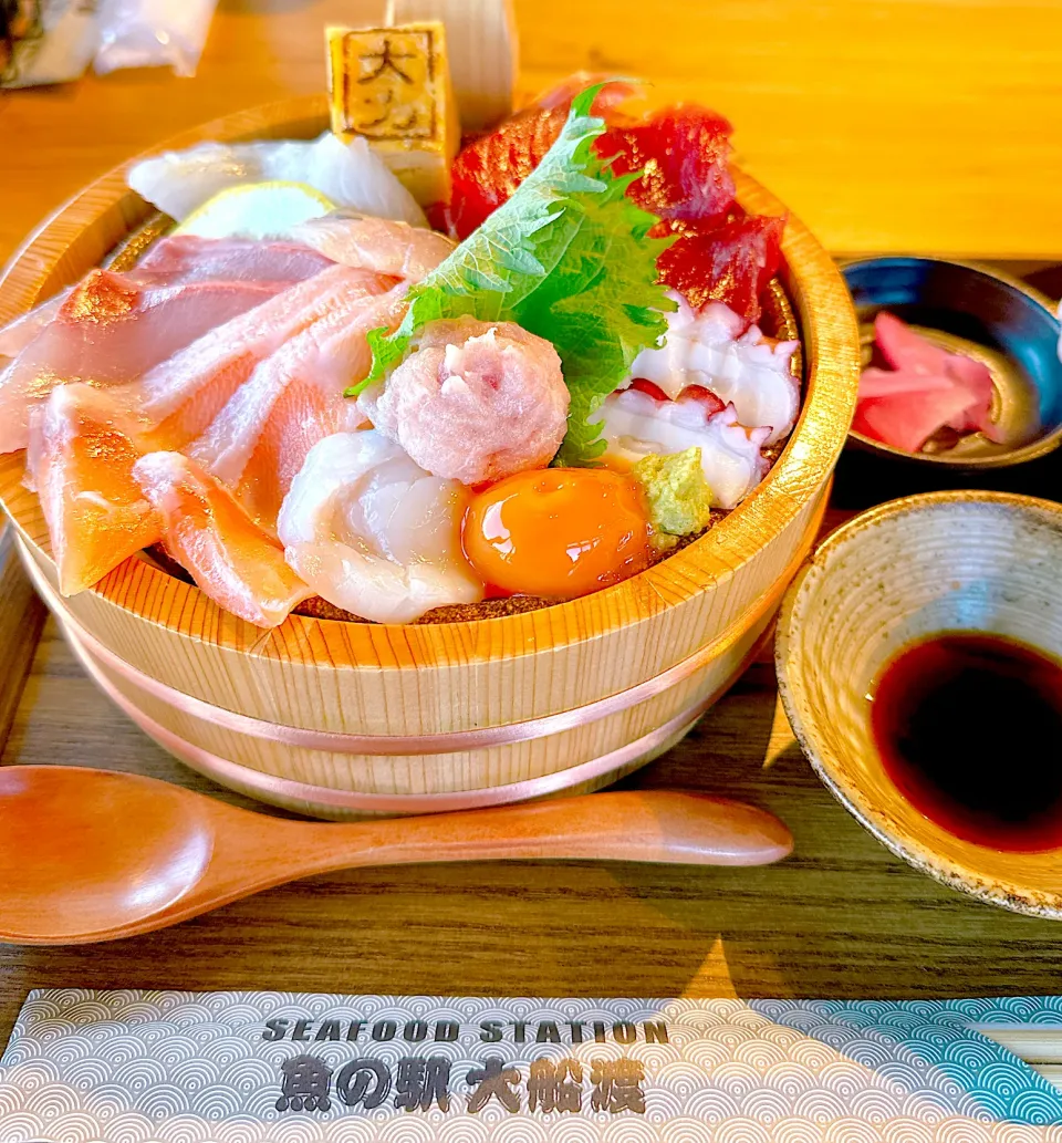 2025/01/27魚の駅大船渡 海鮮丼〜並盛り〜|Blueberry🫐さん