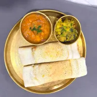 Indian Dosai with Tomato chutney|AN72さん