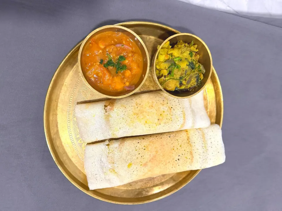 Indian Dosai with Tomato chutney|AN72さん