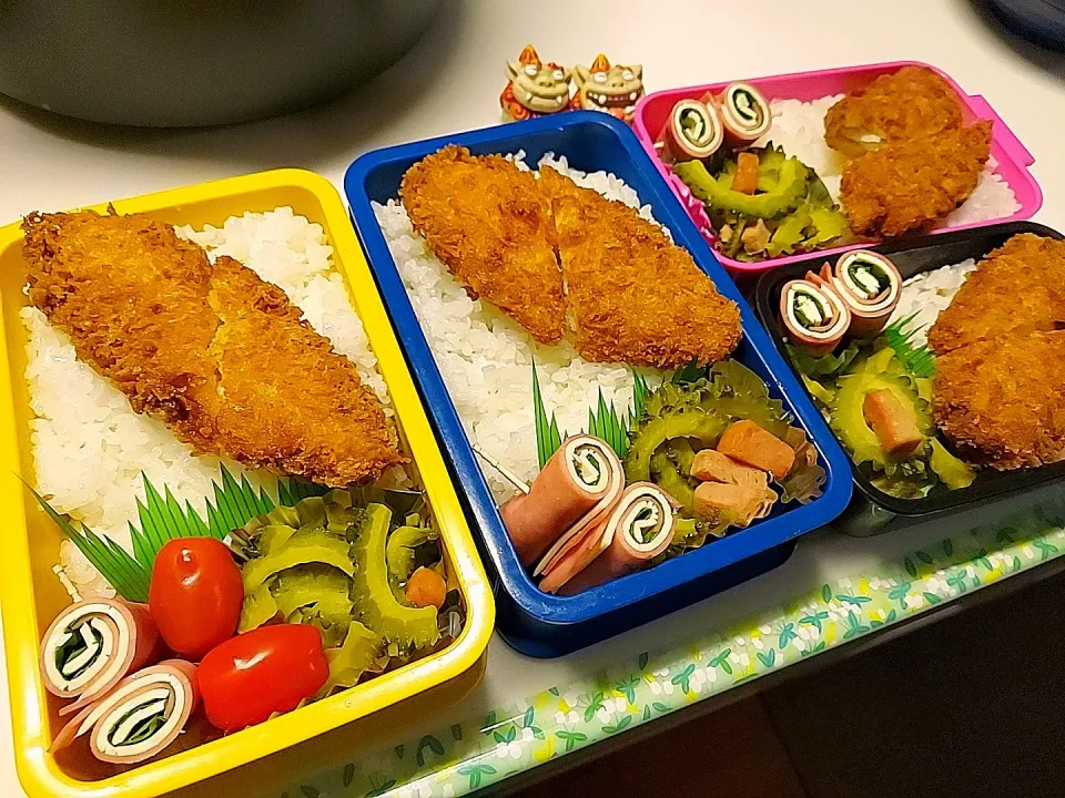 夫弁当､息子弁当､娘弁当､私弁当|みどりさん