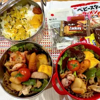 今日のヤツのお弁当（R7.1.28）|え〜かさん