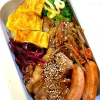 男子高校生弁当|ぽててとさん