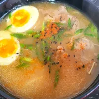 Ichiran beef ramen 😋  onsen egg overcooked 😅| 🌷lynnlicious🌷さん