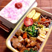 FitDishの黒酢酢豚弁当🐷|まめころさん