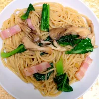 餅菜の和風パスタ|オーリーさん