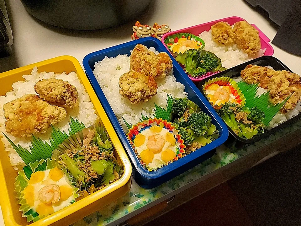夫弁当､息子弁当､娘弁当､私弁当|みどりさん