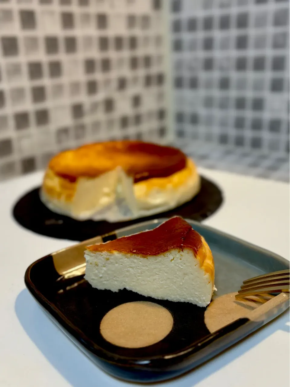 チーズケーキ|白のパンダさん