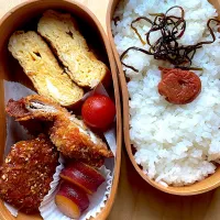 今日の高校生男子弁当🍱|はぴたさん