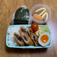 1/29 梅しそカツ弁当|ゆさん