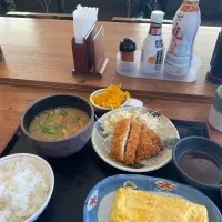 大阪市生野区林寺　街かど屋林寺の豚汁とかつ定食|タカちゃんさん