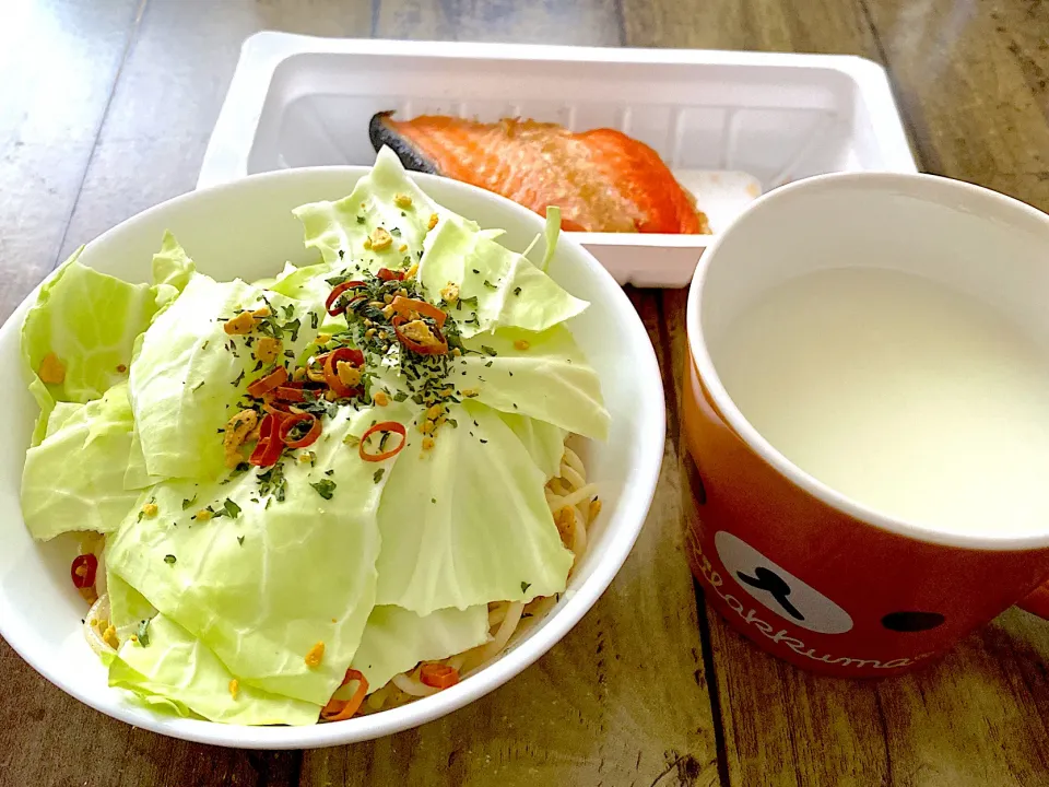 キャベツたっぷりペペロンチーノ|ユイさん