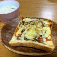 ＊きんぴらごぼうトースト🍞＊|＊抹茶＊さん