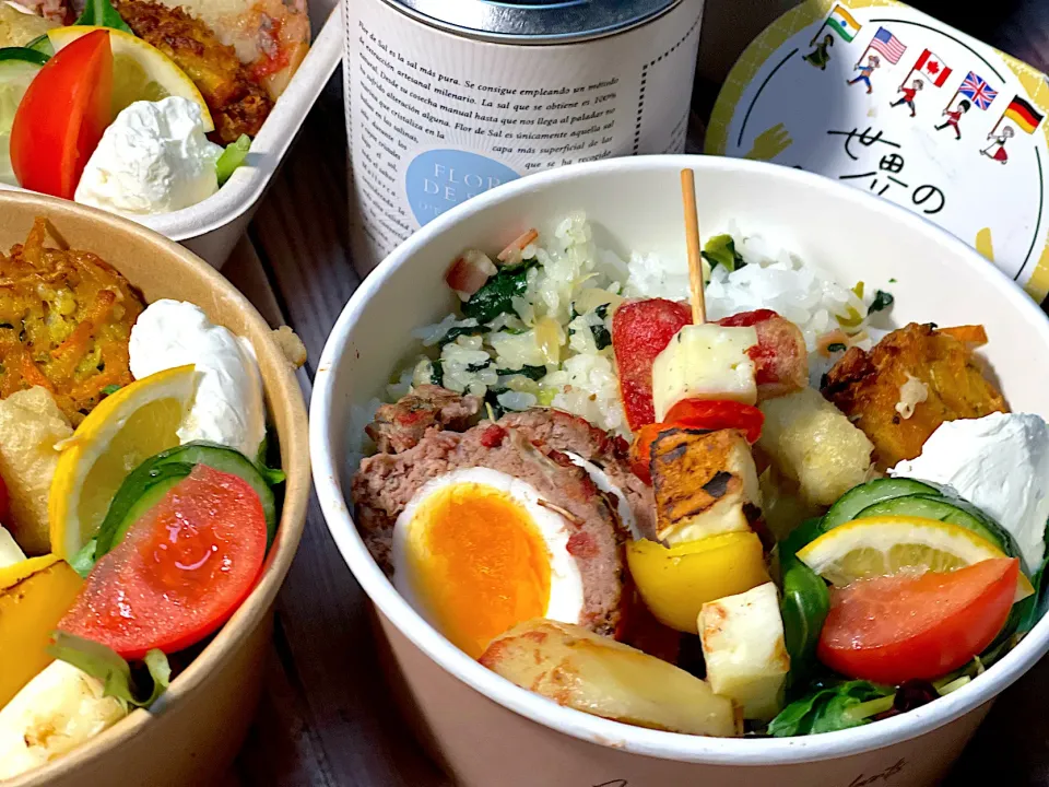 ギリシャ料理弁当🇬🇷|レオンさん