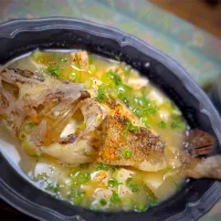 アラカブのお味噌汁🐟先週平戸で釣った🎣有難う海…有難う命🙏|美味飯さん