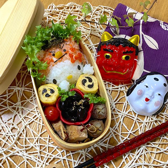 鬼キティちゃんの娘弁当/sakurako | Snapdish[スナップディッシュ] (ID