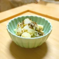 じゃが塩昆布バター🥔|森のごはん屋さんさん