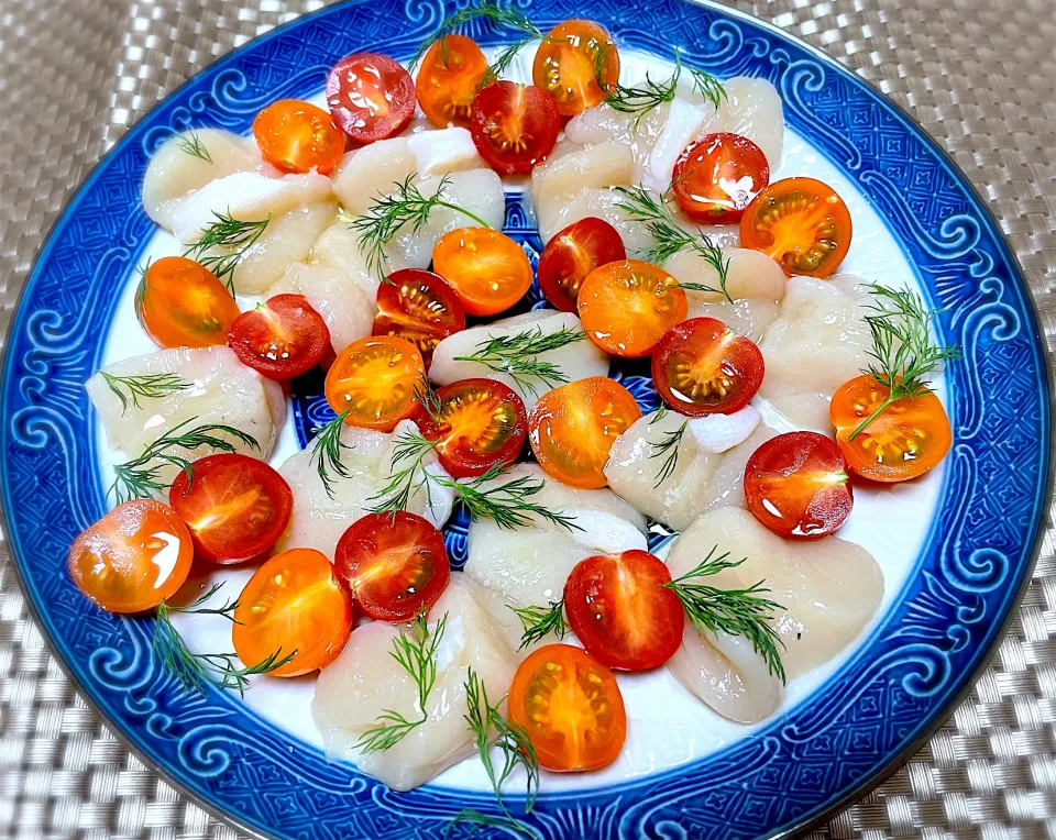 ホタテのカルパッチョ🐚|ちゃっぴ〜さん