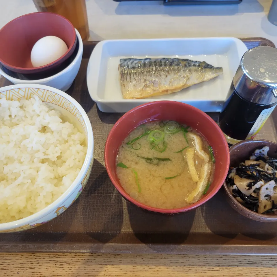 朝定食（すき家）|あんさん