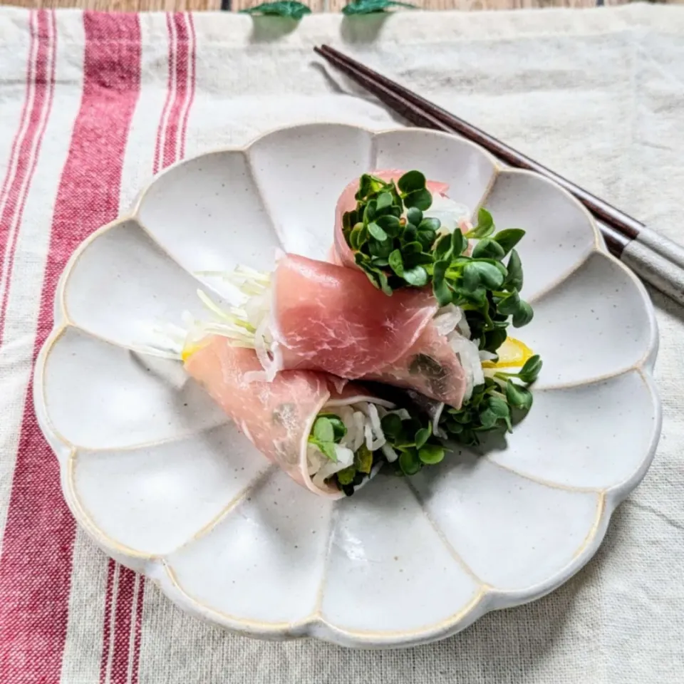 かいわれなます|家飲み♥ちよ｜旧ぶりてりあさん