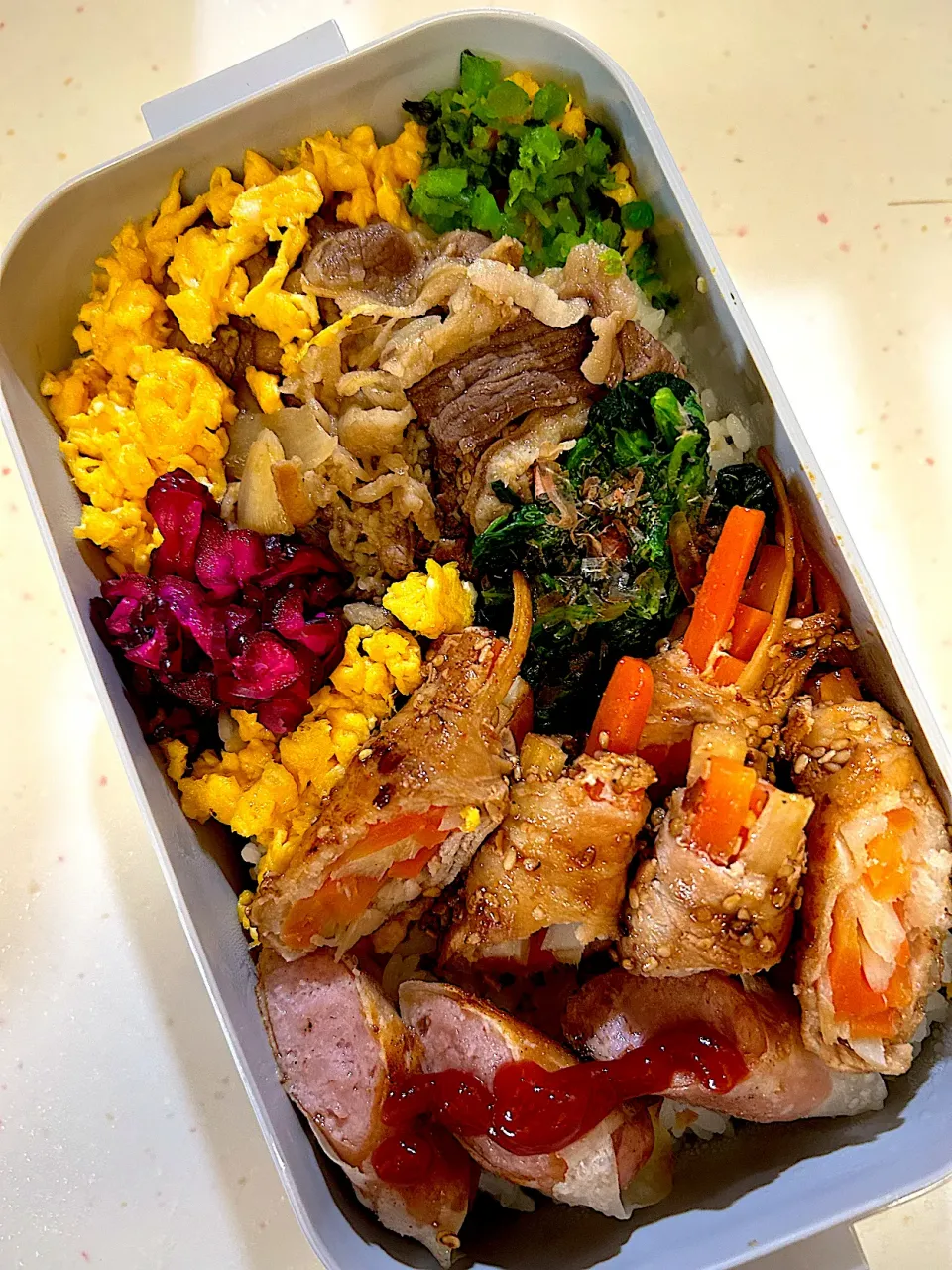 男子高校生弁当|ぽててとさん