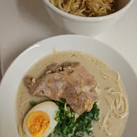 ☆一風堂ラーメン☆オンラインでラーメン買って、チャーシューともやしを作りお家で食べました。| ｼｮｺﾗさん