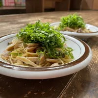 築地4SEASONの和風パスタ