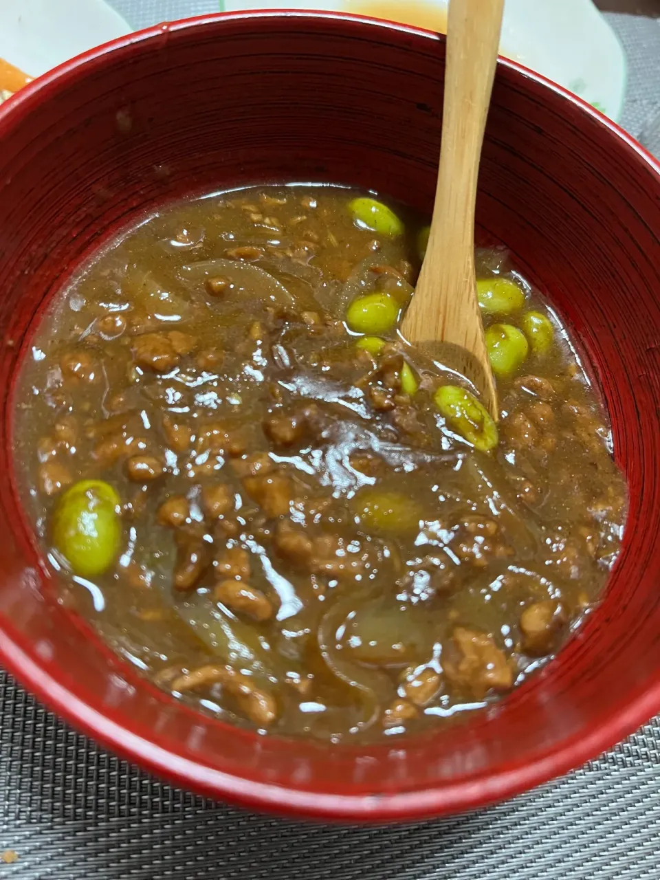 枝豆入りキーマカレー|woocofaさん