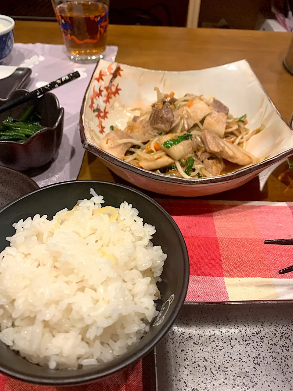 生姜ご飯と豚もやし|Rabyさん