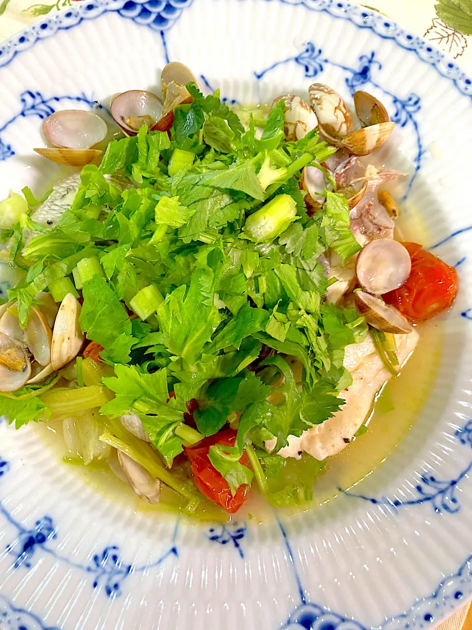 真鯛切身でアクアパッツァ🥗|keitanさん