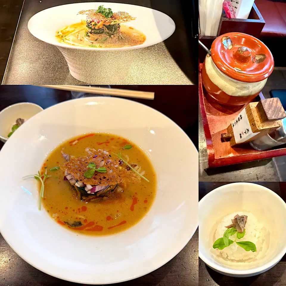 トリサバ〜鶏と鯖とチュイルのらーめん〆メシ付き|るみおんさん