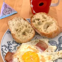 手作りパンの朝ごはん|きょうさん