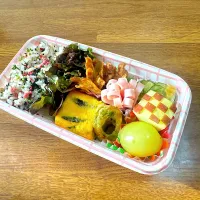 チキンチキンごぼう弁当|みもざさん