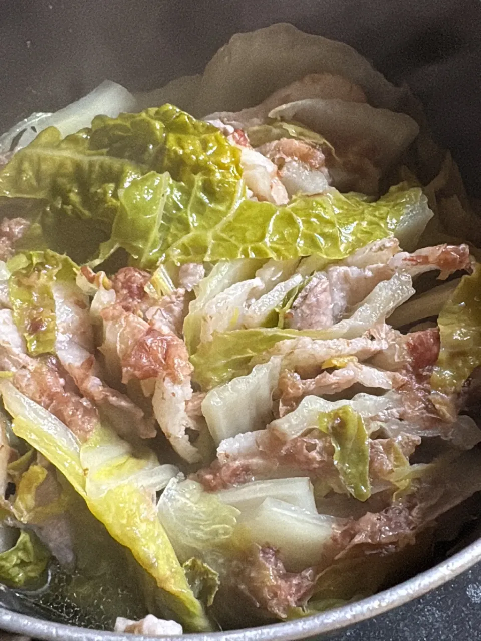 白菜と豚肉のミルフィーユ鍋|かれんさん