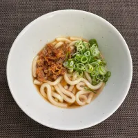 母から届いた おみやげ用
小倉駅ホームの かしわうどん|伊トKenさん