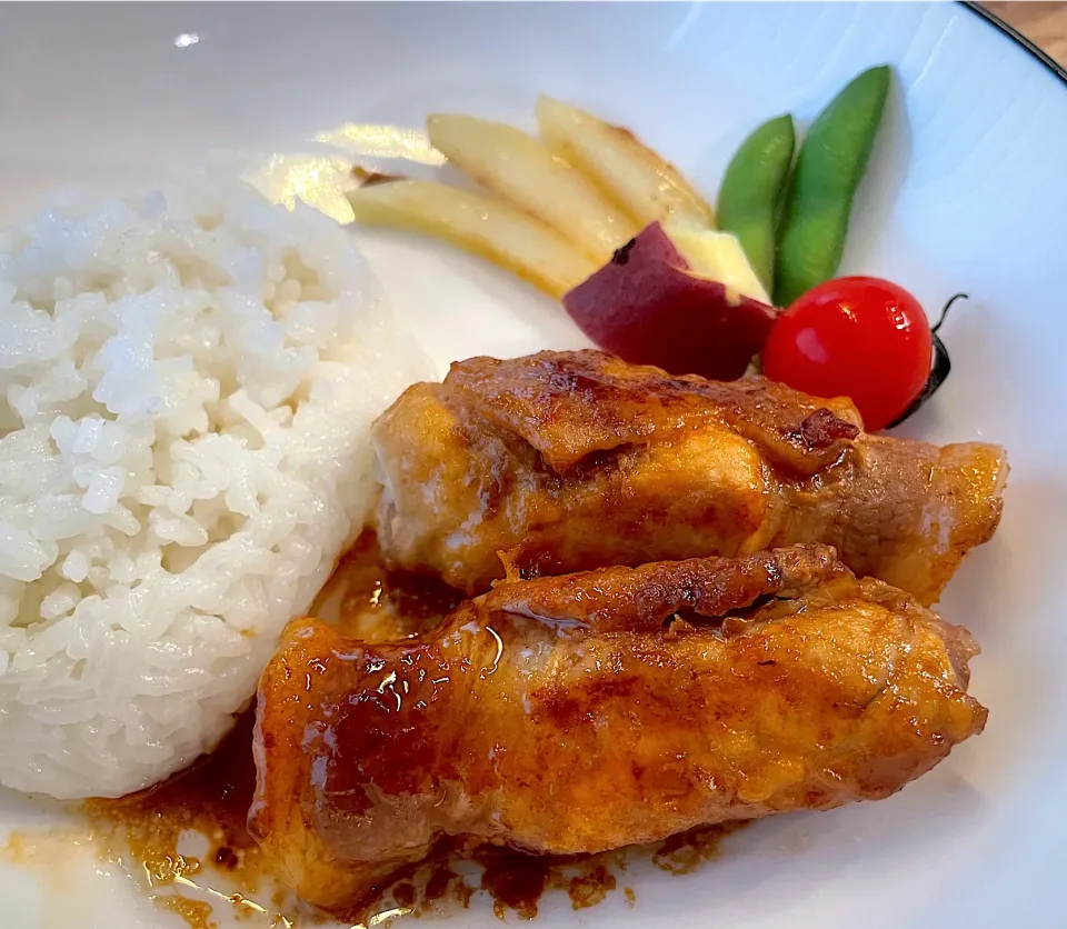 がっつり豚肉の甘辛照焼|パパ手料理さん
