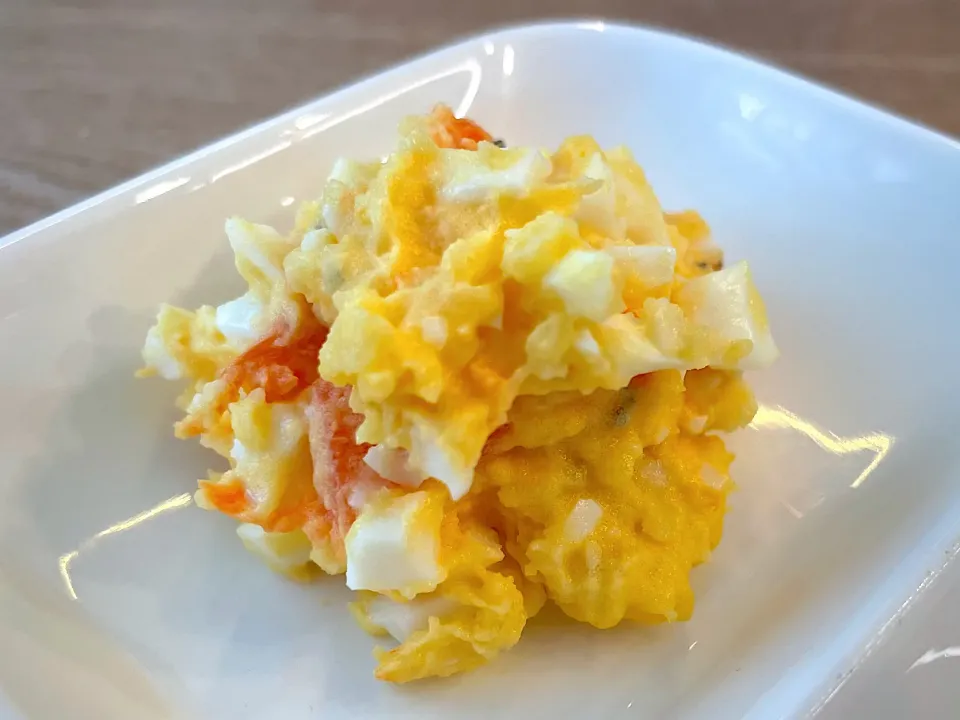 卵とじゃがいものサラダ|パパ手料理さん