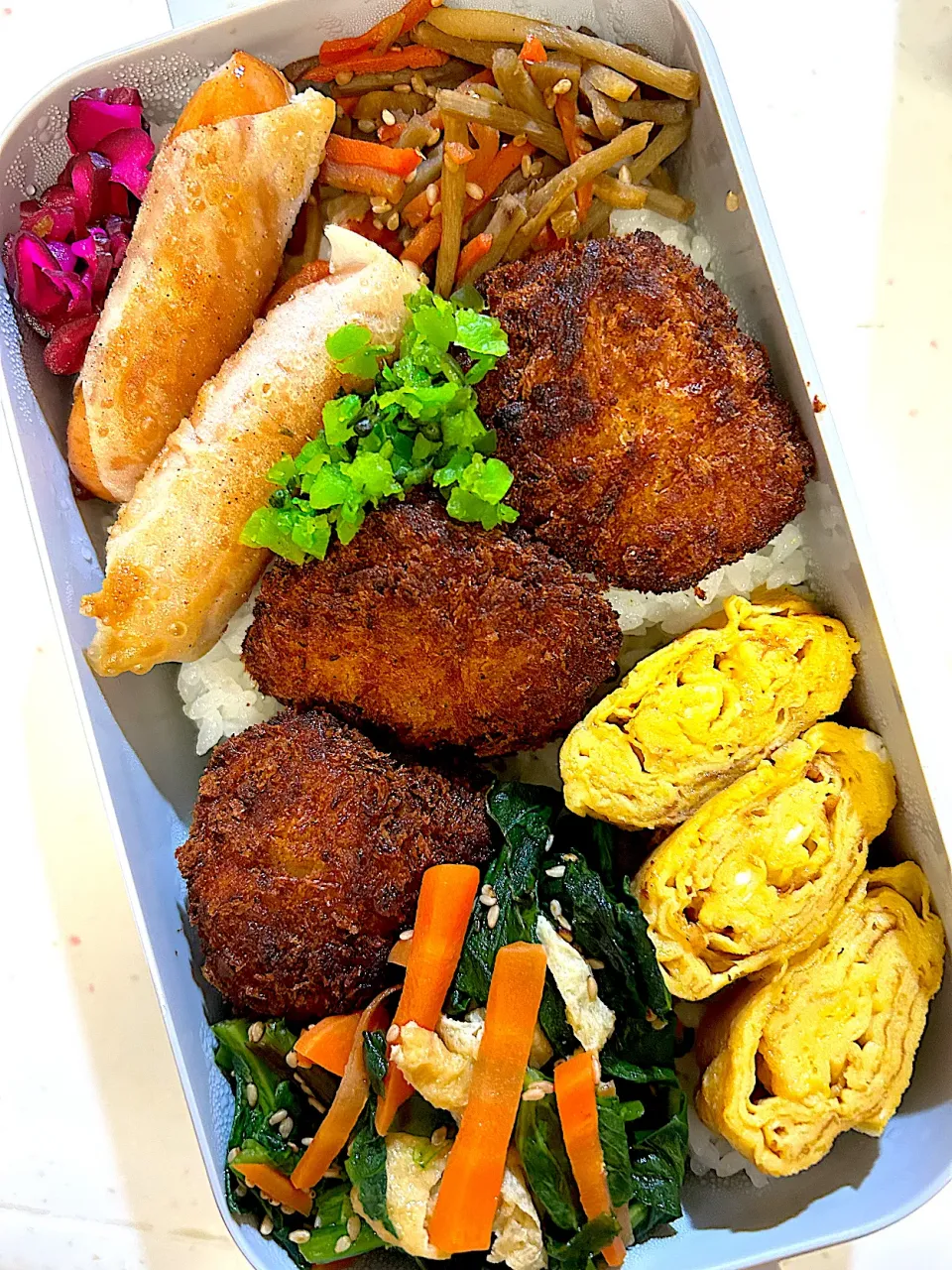 男子高校生弁当|ぽててとさん