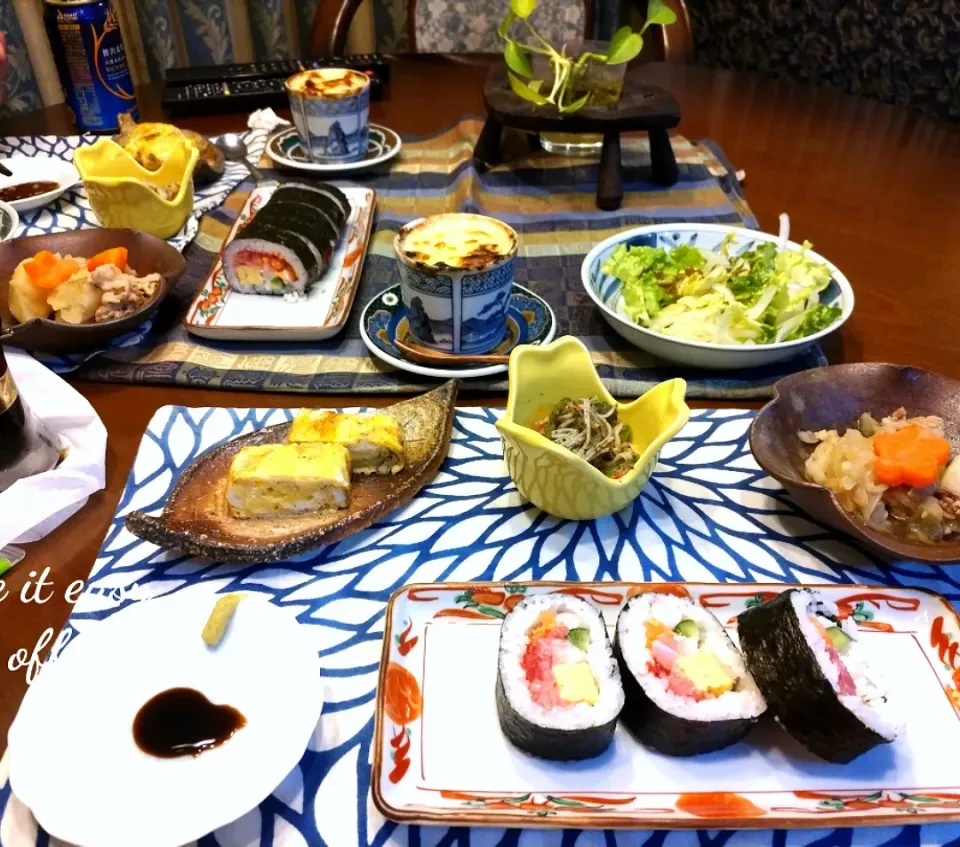 日曜日の晩御飯|ぶりさんさん