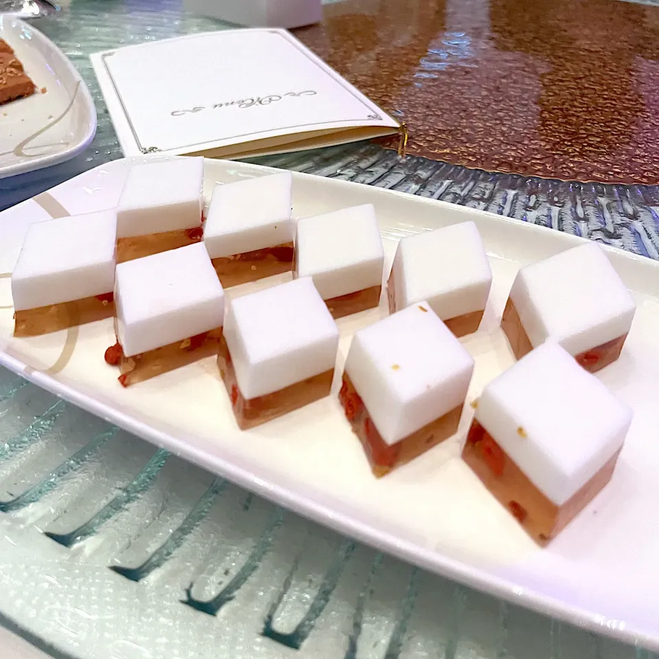 Coconut and red date puddings|skyblueさん
