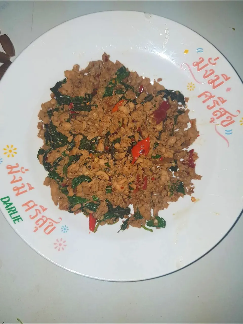 stir fry minced pork & basil leaves🧄🌶|patlovestocookさん