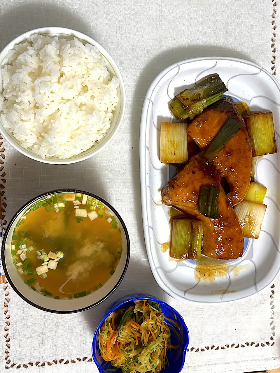 ブリとネギの照り焼き|syuさん