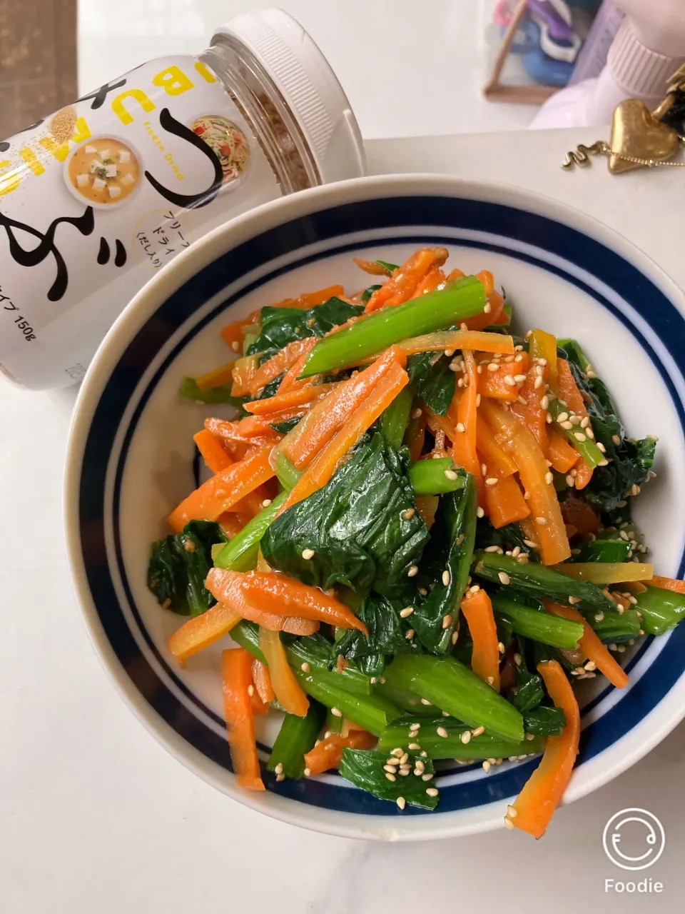 人参と小松菜のナムル|Harumiさん