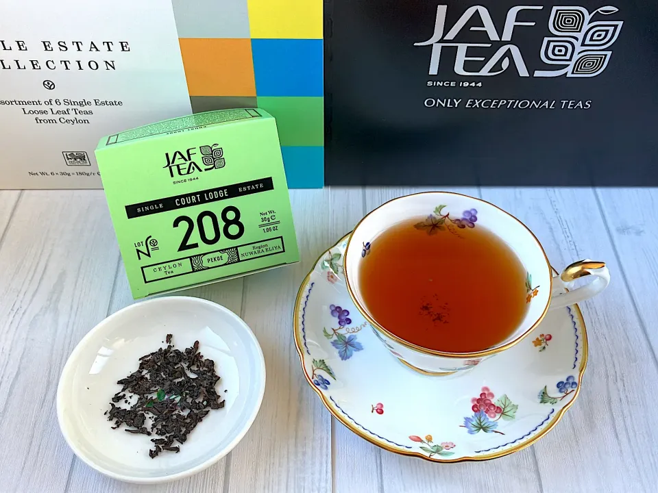 【本日の紅茶】JAF TEA コートロッジ208|紅茶とお菓子と時々ごはんさん