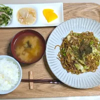 焼きそば定食