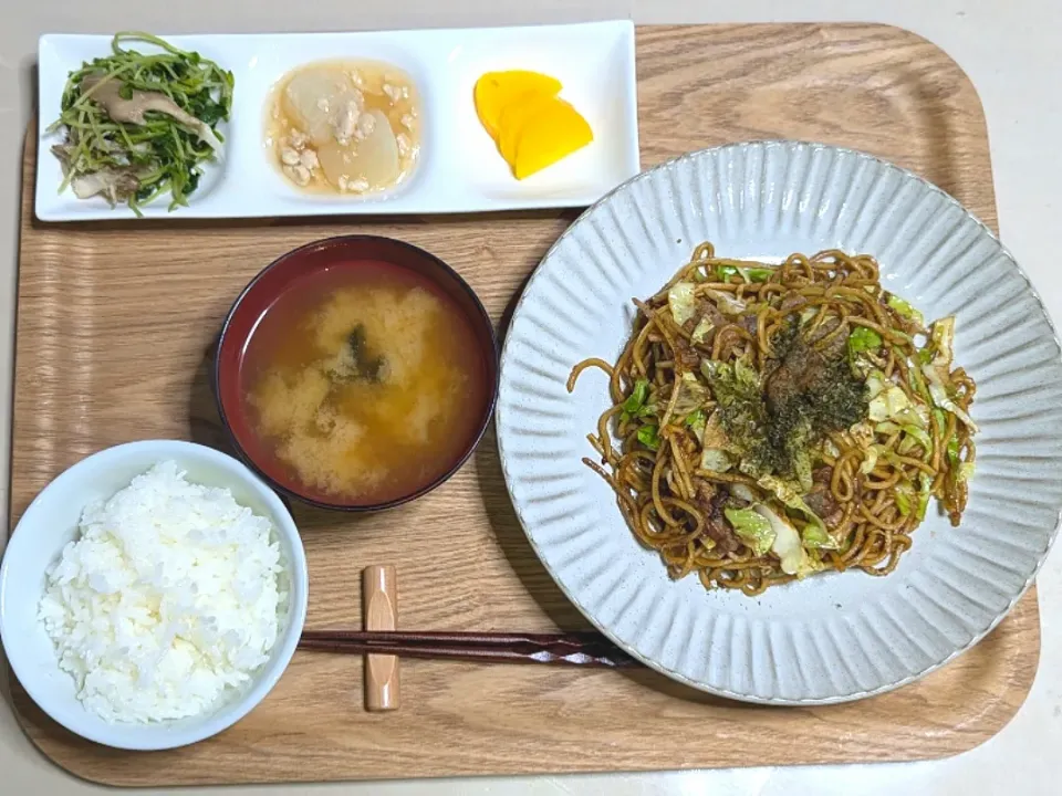 焼きそば定食|f.1125beさん