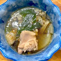 鶏の水炊き風スープ|pranzoさん