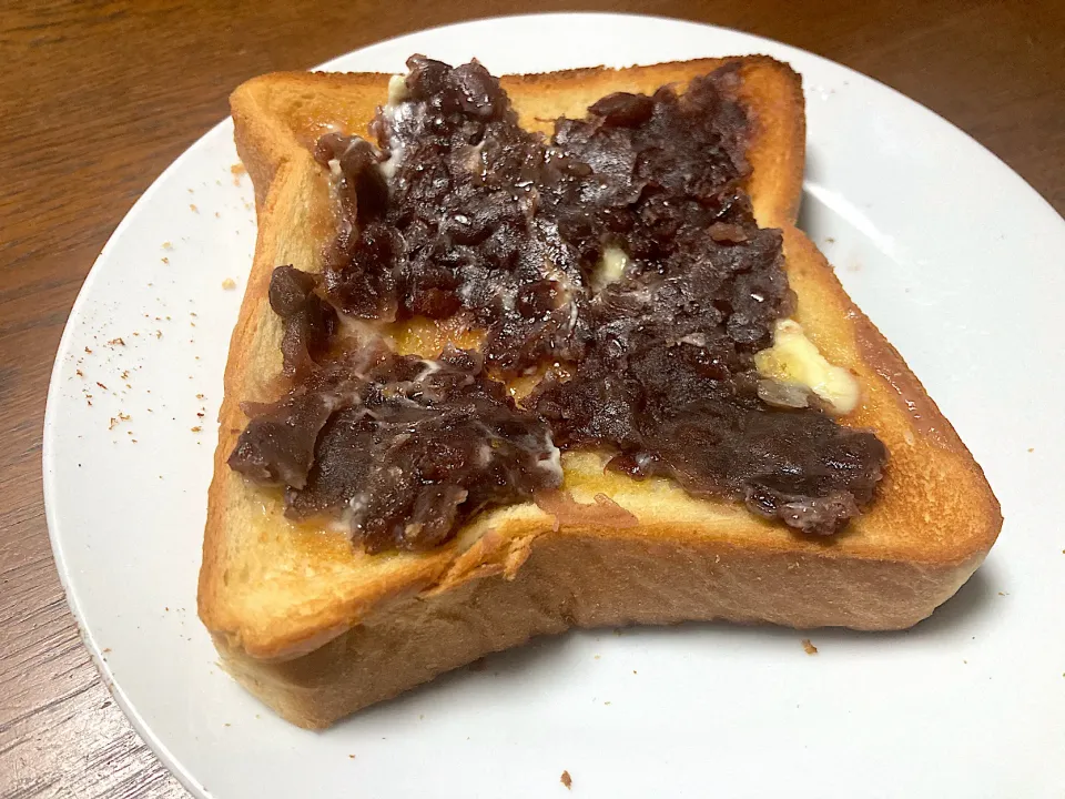あんバタートースト|はっちぃさん