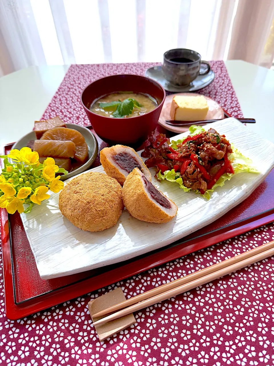 おはぎをランチに|サミカさん