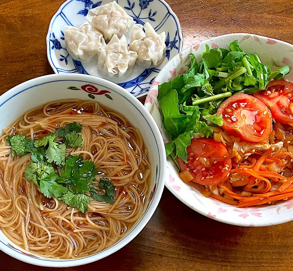お昼ごはん 麺線(めんせん）|ななごさん